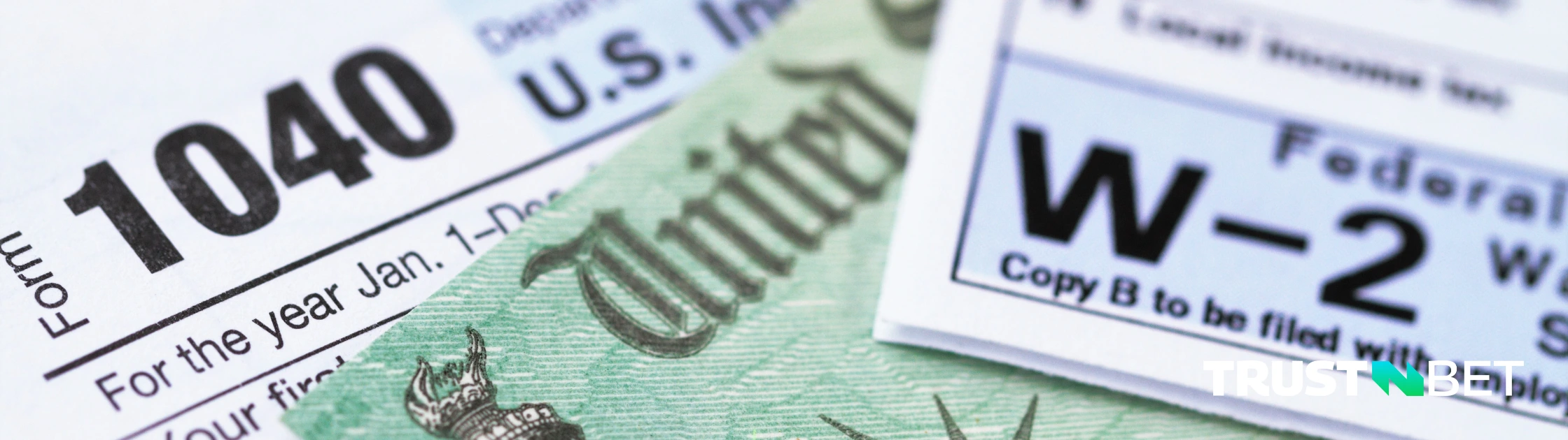 Tax forms and the importance of reporting taxes on sports betting winnings.